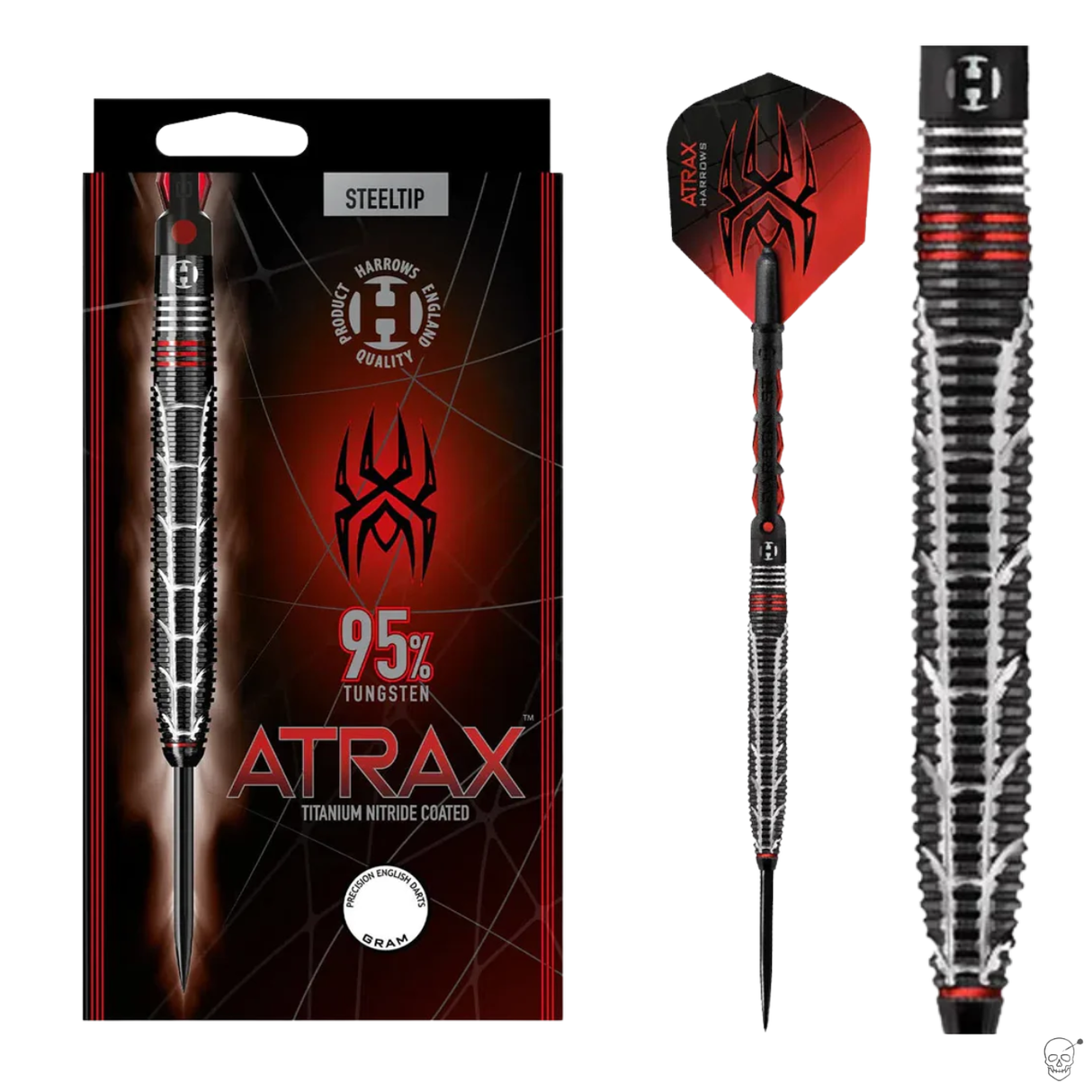 Harrows - Atrax - 95% Tungsten Darts