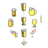 Bull's NL - Design 100 Beer Cartoons No.2 Flights