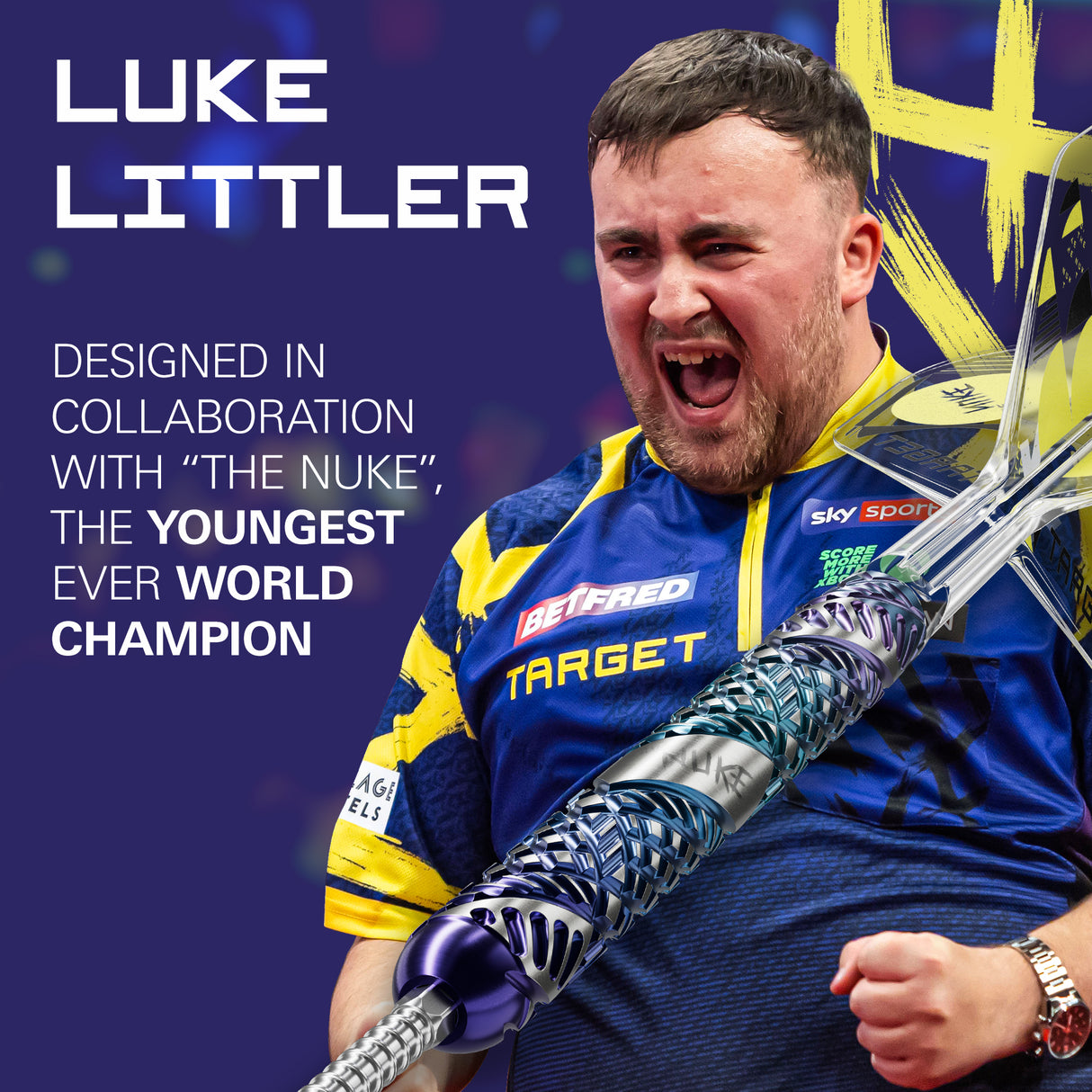 Target -  Luke Littler Edge -  95% Tungsten Darts (SP)