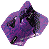 Red Dragon Peter Wright Snake Purple No.2 dart flights set of three