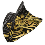 Red Dragon Jonny Clayton Gold Dragon Freestyle dart flights set of three