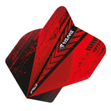 Red Dragon Yin Yang Black and Red dart flights set of three