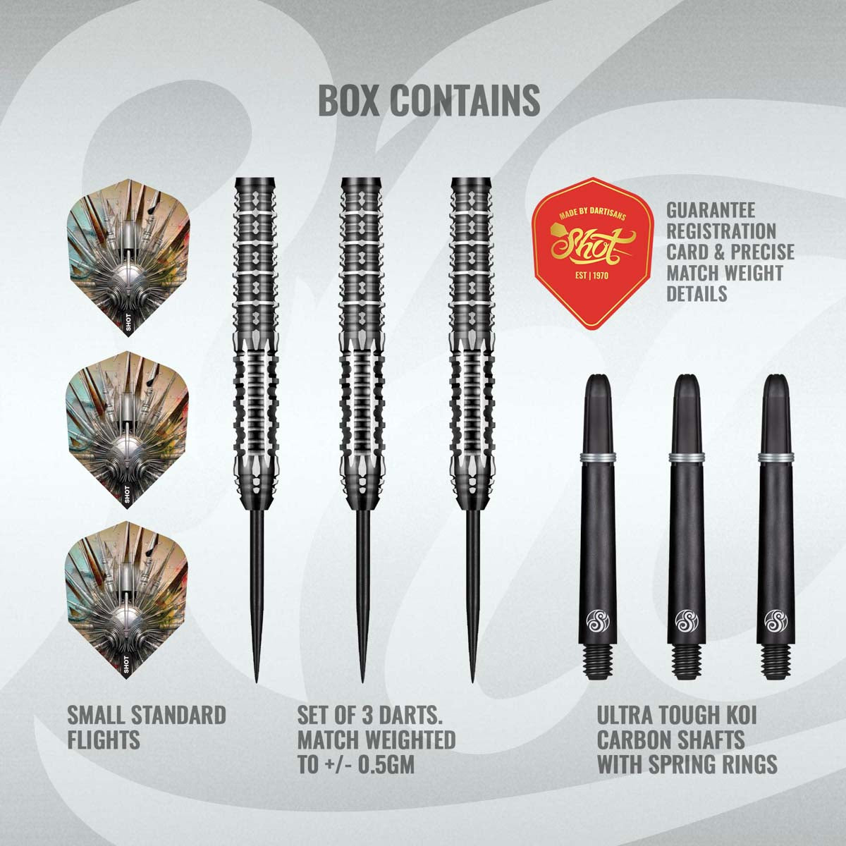 Shot - Gnarly Shredda - 90% Tungsten Darts