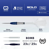 Harrows - GEO 03 Bomb - 90% Tungsten Darts (QP)