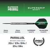 Harrows - Impact - 70% Tungsten Darts