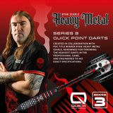 Harrows - Ryan Searle Heavy Metal Series 3  (QP)- 90% Tungsten Darts