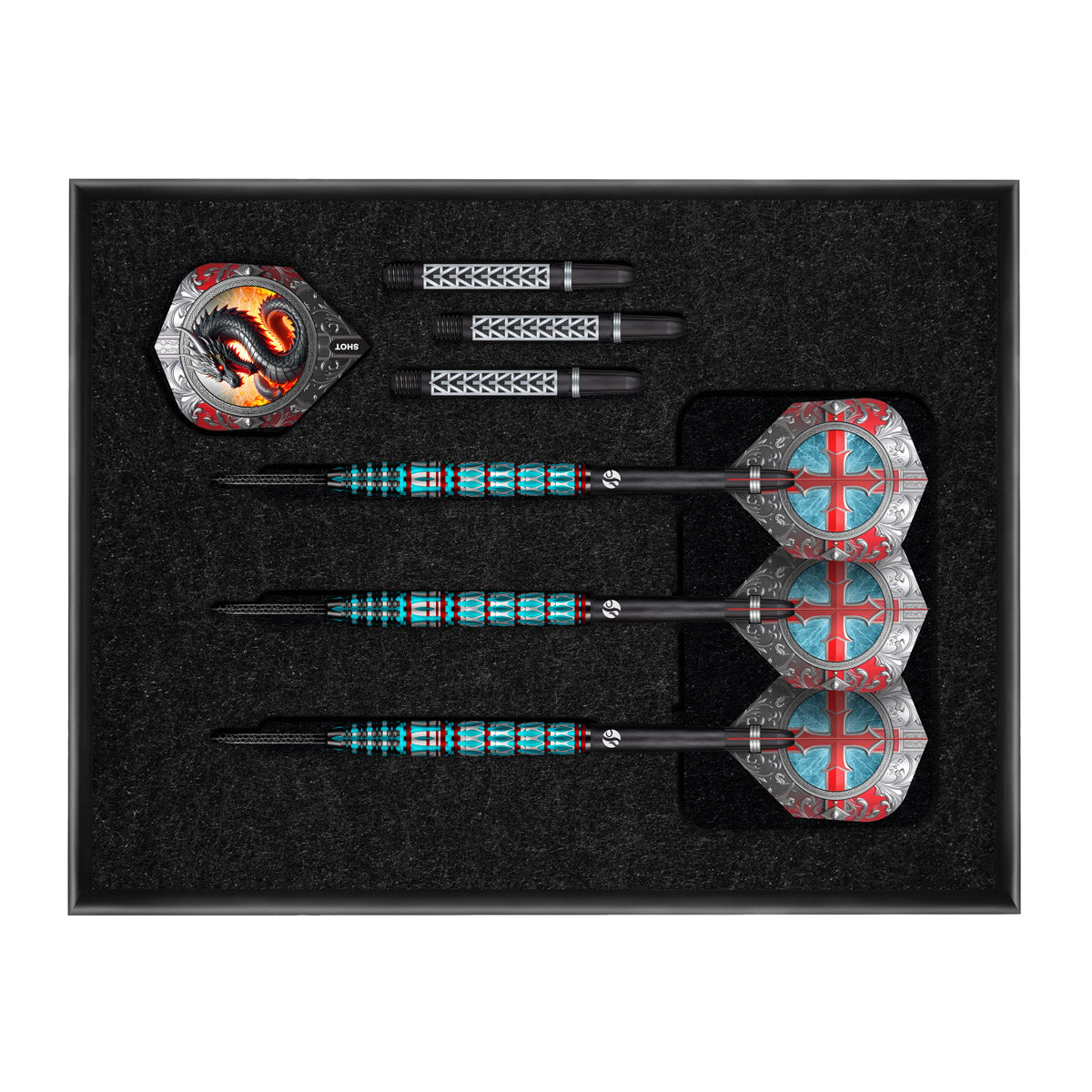 Shot - Future Knights St George - 95% Tungsten Darts