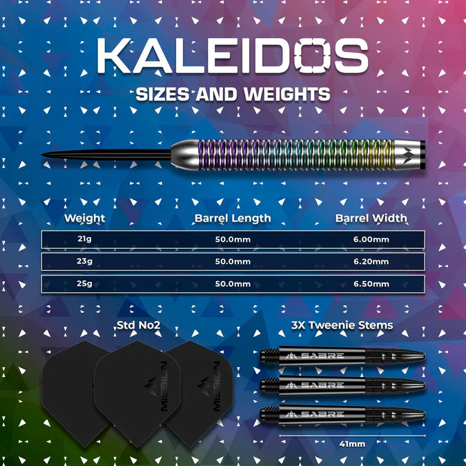 Mission - Kaleidos - 95% Tungsten Darts