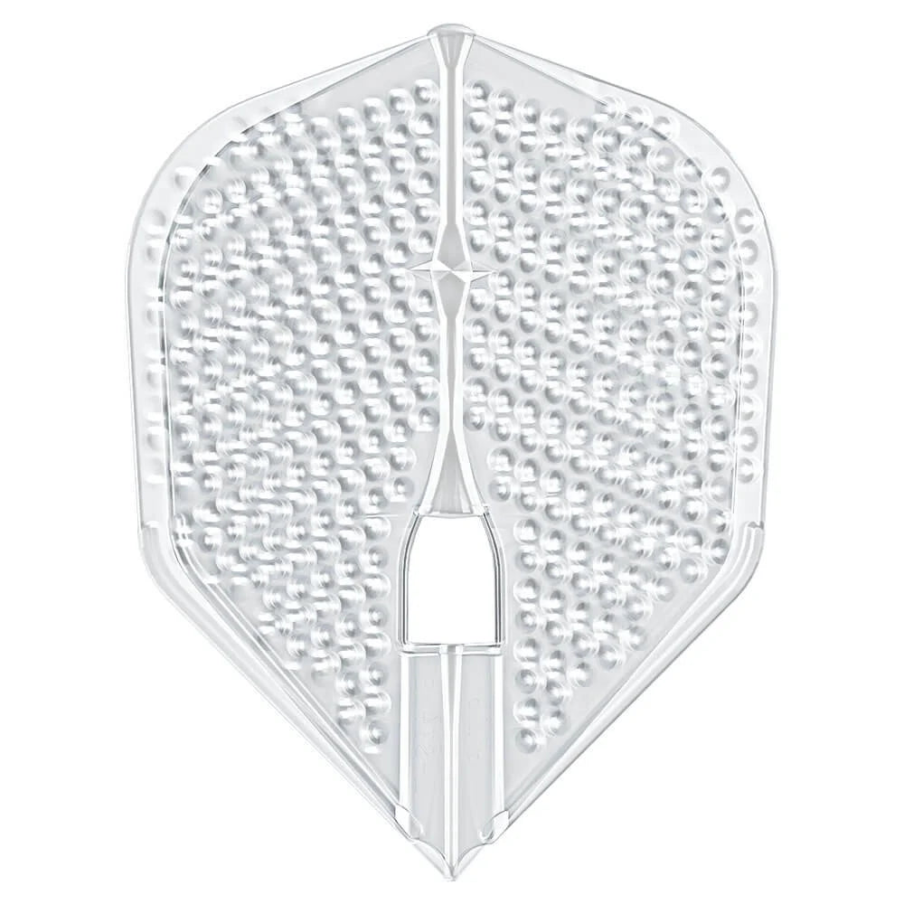 L-Style Pro L3 Dimple Flights - Clear