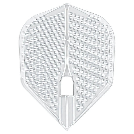 L-Style Pro L3 Dimple Flights - Clear