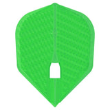 L-Style Pro L3 Dimple Flights - Lime Green
