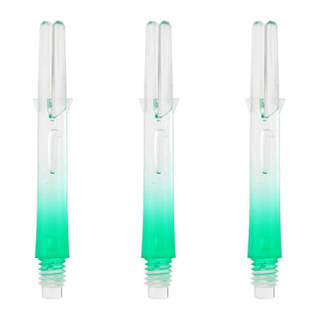 L-Style L-Shaft Locked Two Tone Clear - Green / 260