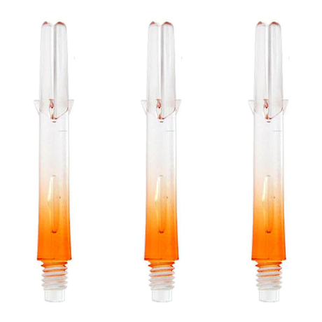 L-Style L-Shaft Locked Two Tone Clear - Orange / 260