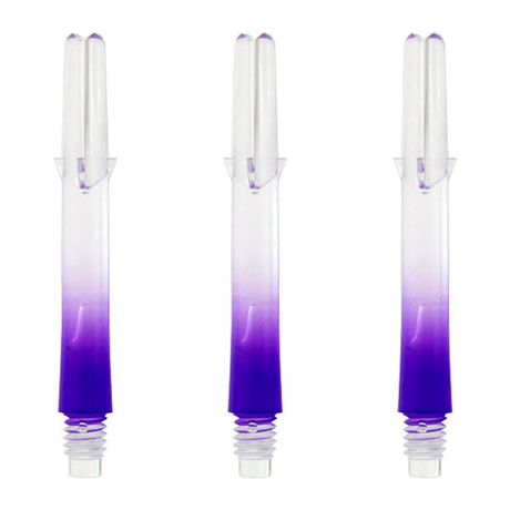 L-Style L-Shaft Locked Two Tone Clear - Purple / 260