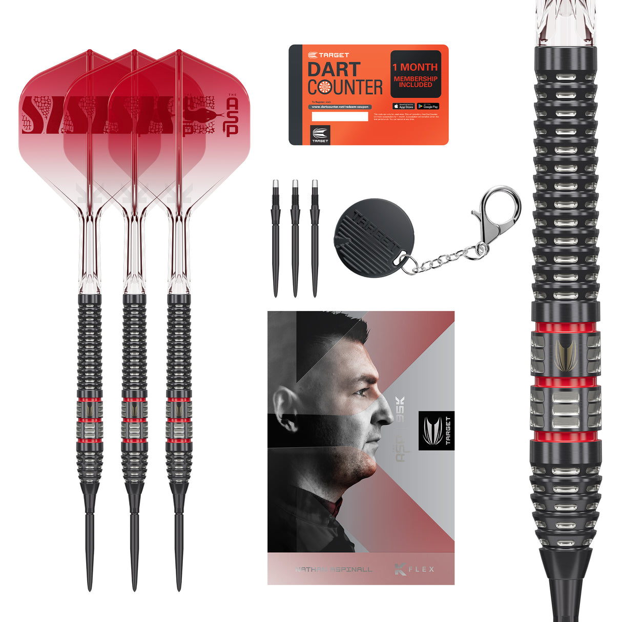 Target - Nathan Aspinall 95k - 95% Tungsten Darts (SP)