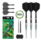 Mission Mantis 95% tungsten darts - full set with flights, points and tool