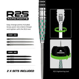 Mission Mantis 95% tungsten darts - R2.5 Rapid Points sets included