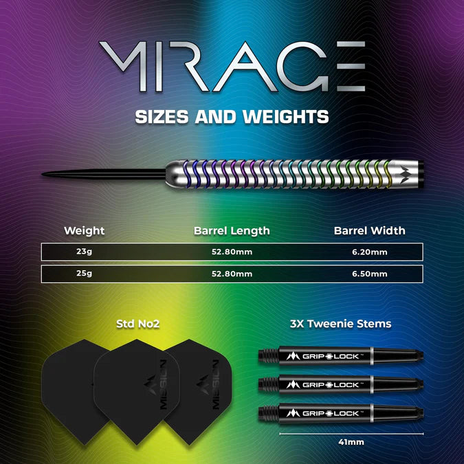 Mission - Mirage - 90% Tungsten Darts