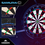 Mission - Samurai 4 Graphite Dartboard