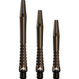 Mission Atom13 anodised aluminium dart shafts - bronze