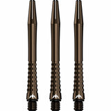 Mission Atom13 anodised aluminium dart shafts - bronze - view 2