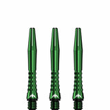 Mission Atom13 anodised aluminium dart shafts - green - view 4