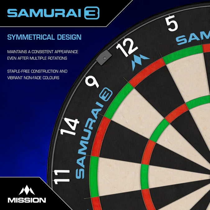 Mission - Samurai 3 Dartboard