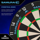 Mission - Samurai 3 Dartboard