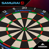 Mission - Samurai 4 Black Edition Professional Dartboard