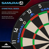 Mission - Samurai 4 Dartboard