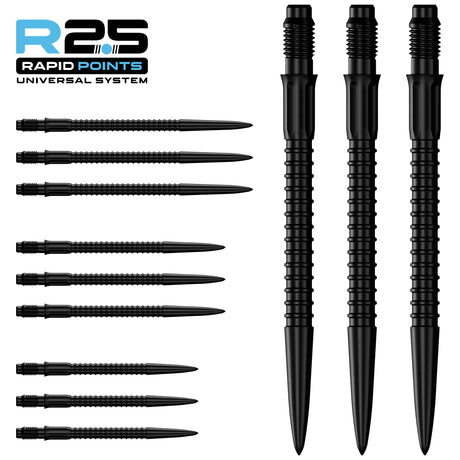 Mission - GV1 R2.5 Rapid Dart Points - Black