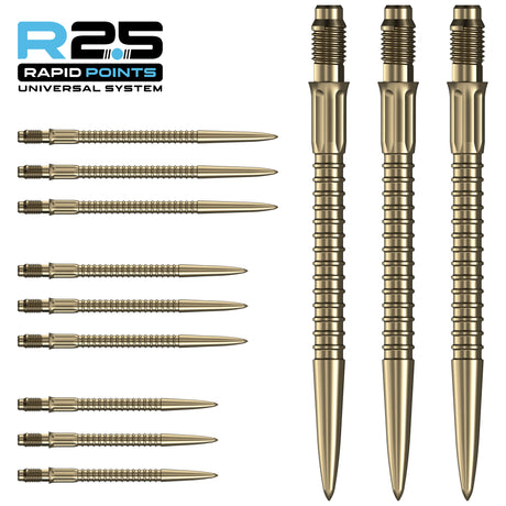 Mission - GV1 R2.5 Rapid Dart Points - Gold