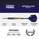 Harrows - Nox - Brass Darts