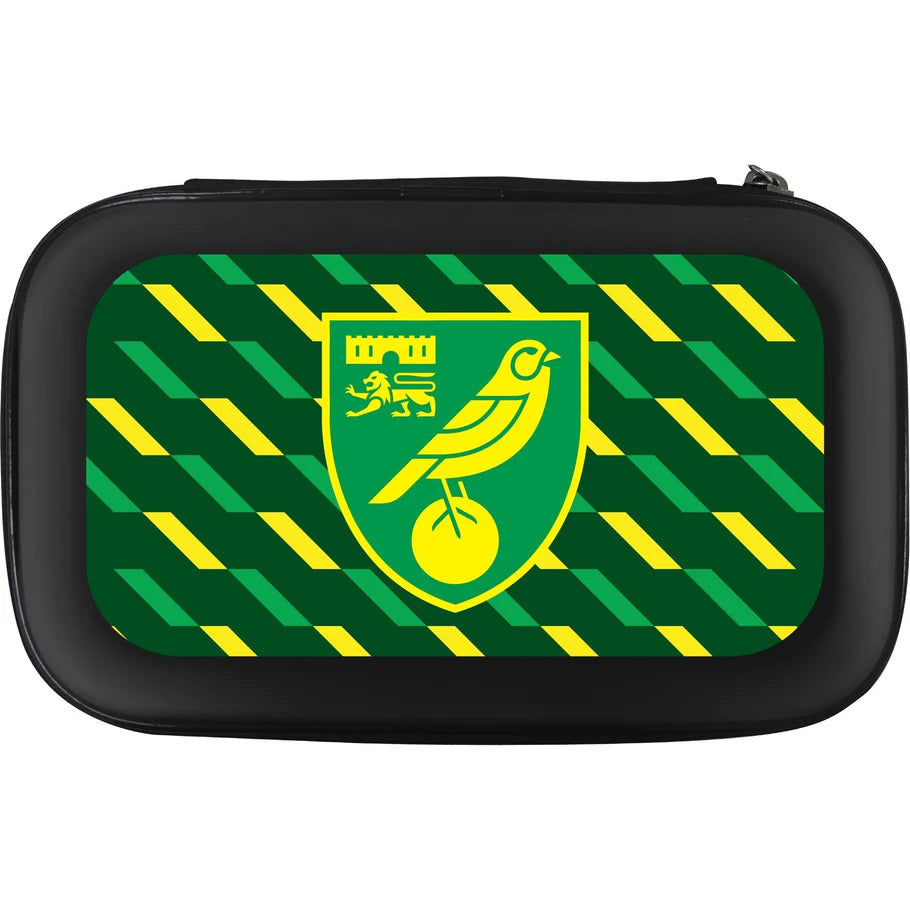 Norwich City FC - Full Stripes Crest Darts Case