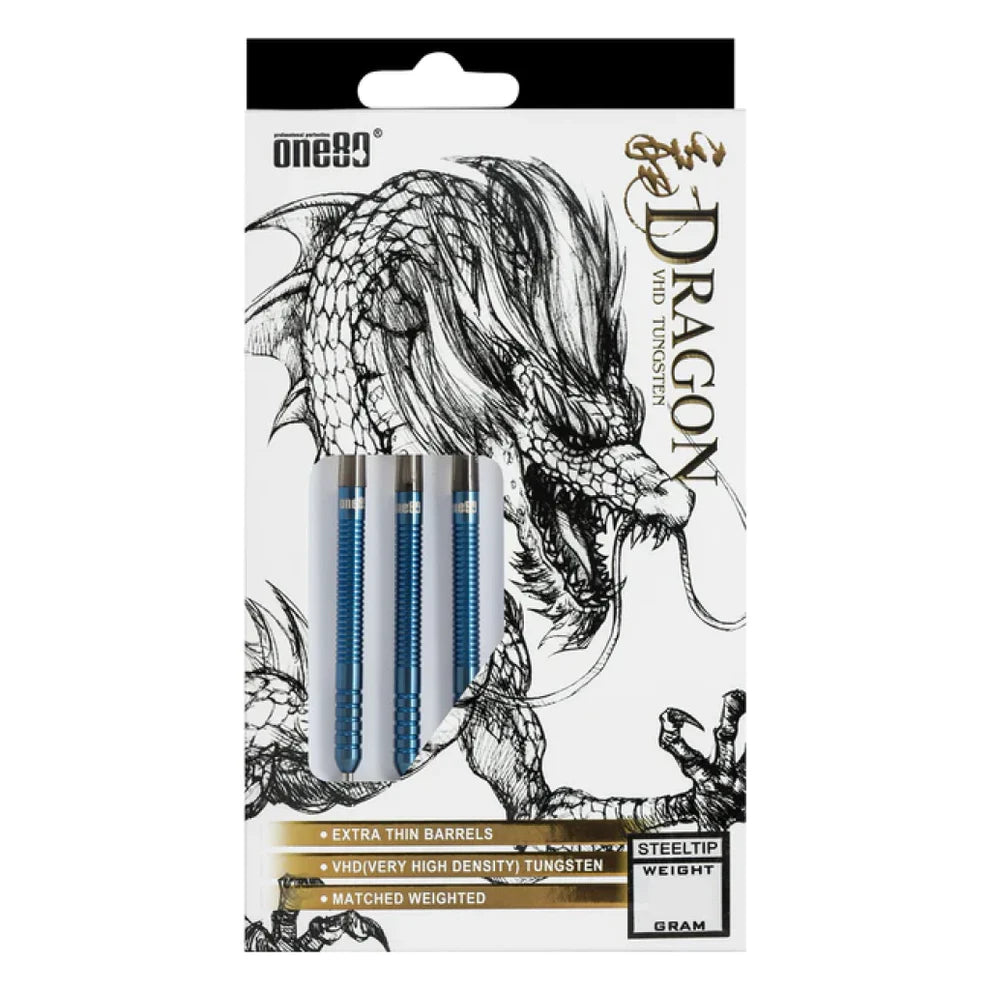 One80 - Ice Dragon Blue - 90% VHD Tungsten Darts