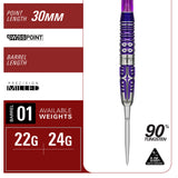 Target Japan - Kasumi Sato Endeavour G3 - 90% Tungsten Darts (SP)
