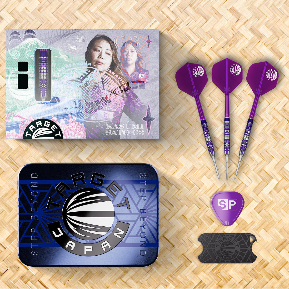 Target Japan - Kasumi Sato Endeavour G3 - 90% Tungsten Darts (SP)