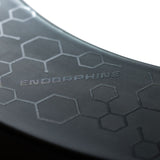 Close-up of the Endorphine branding on the Precise 180 Pro surround