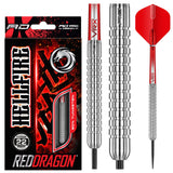 Red Dragon Hell Fire A 80% tungsten darts with retail packaging