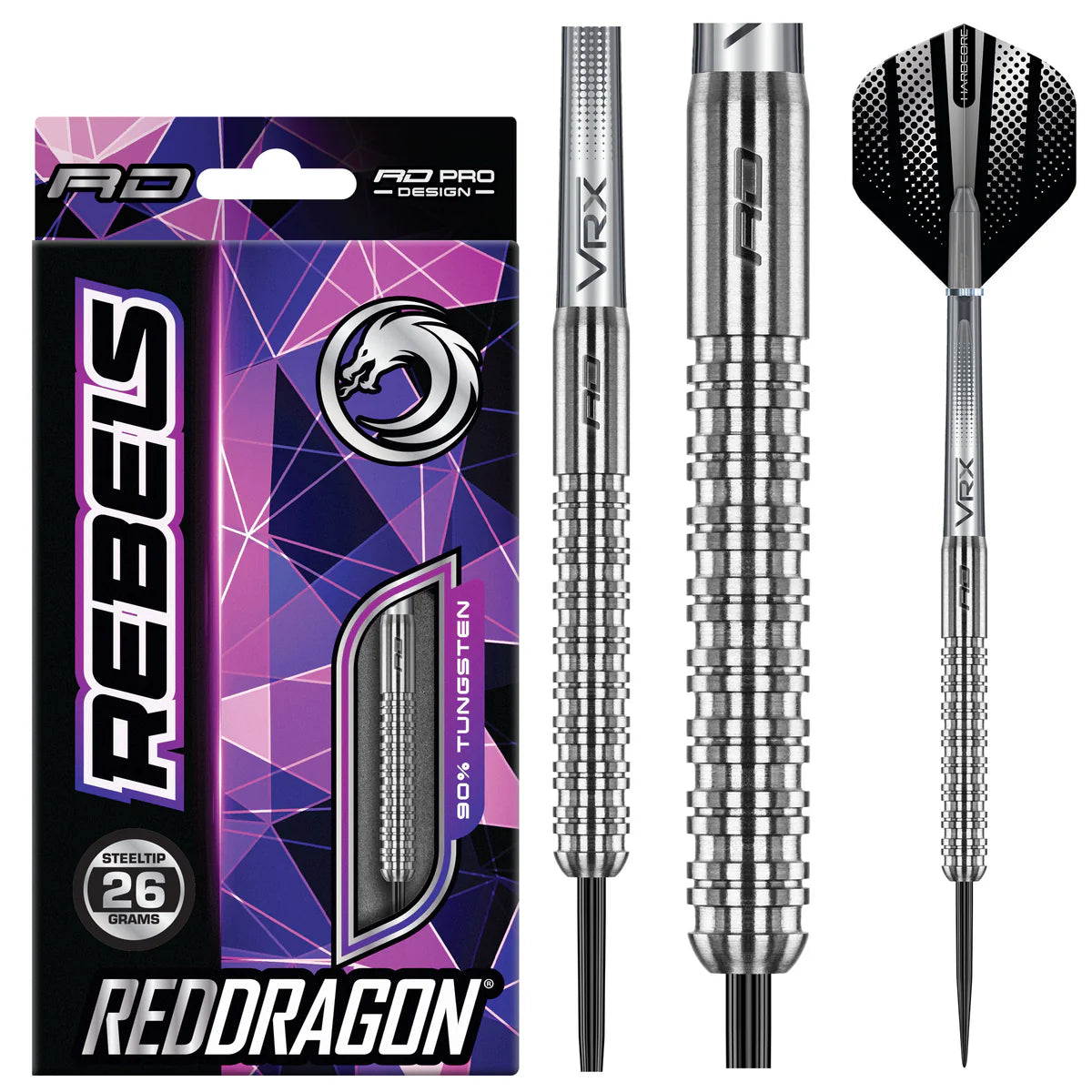 Red Dragon - Rebel - 90% Tungsten Darts