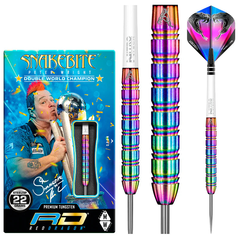 Red Dragon - Peter Wright Snakebite 1 - 85% Tungsten Darts