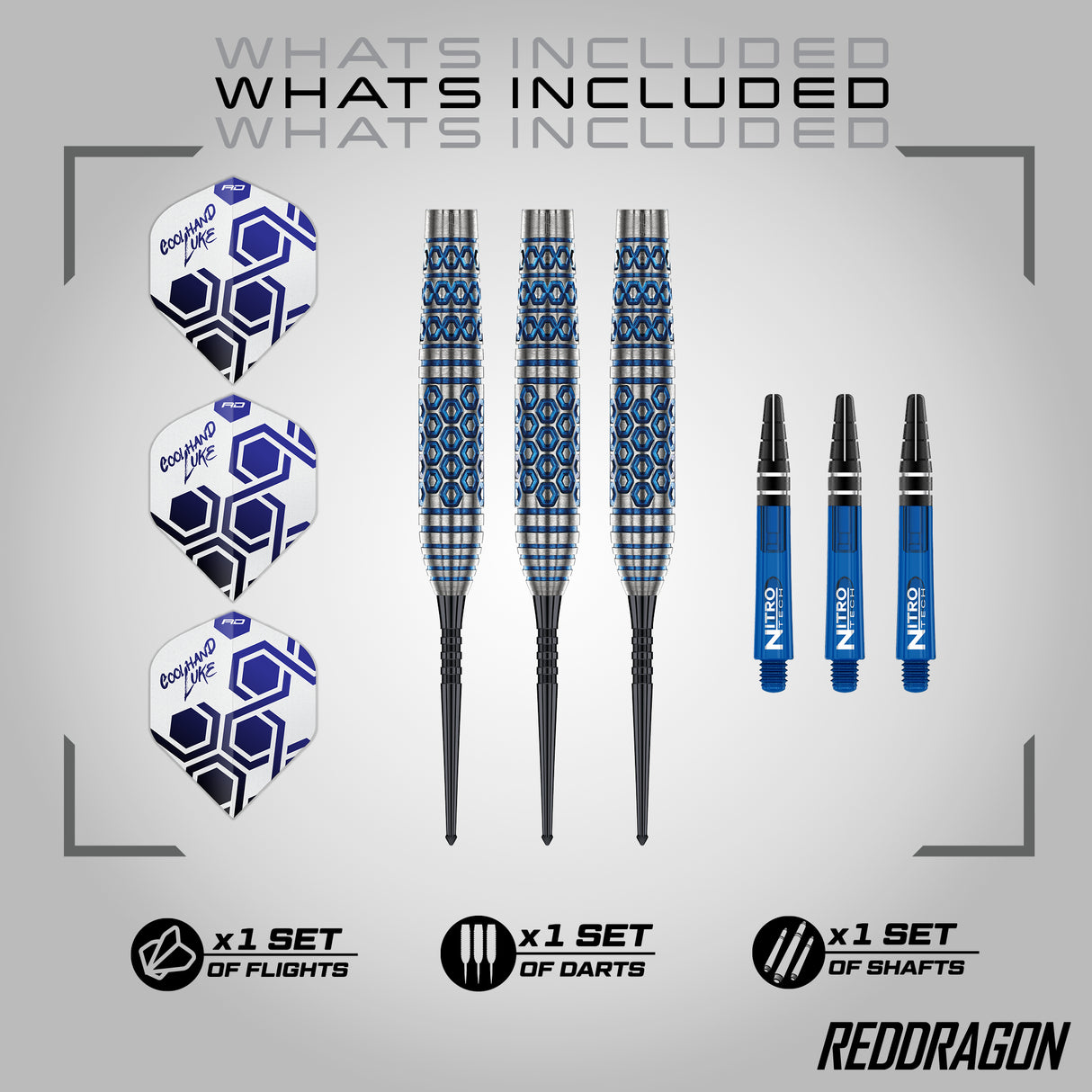 Red Dragon - Luke Humphries TX5 - 90% Tungsten Darts