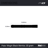 Red Dragon - Peter Wright Black Mamba - 90% Tungsten Darts
