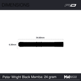 Red Dragon - Peter Wright Black Mamba - 90% Tungsten Darts