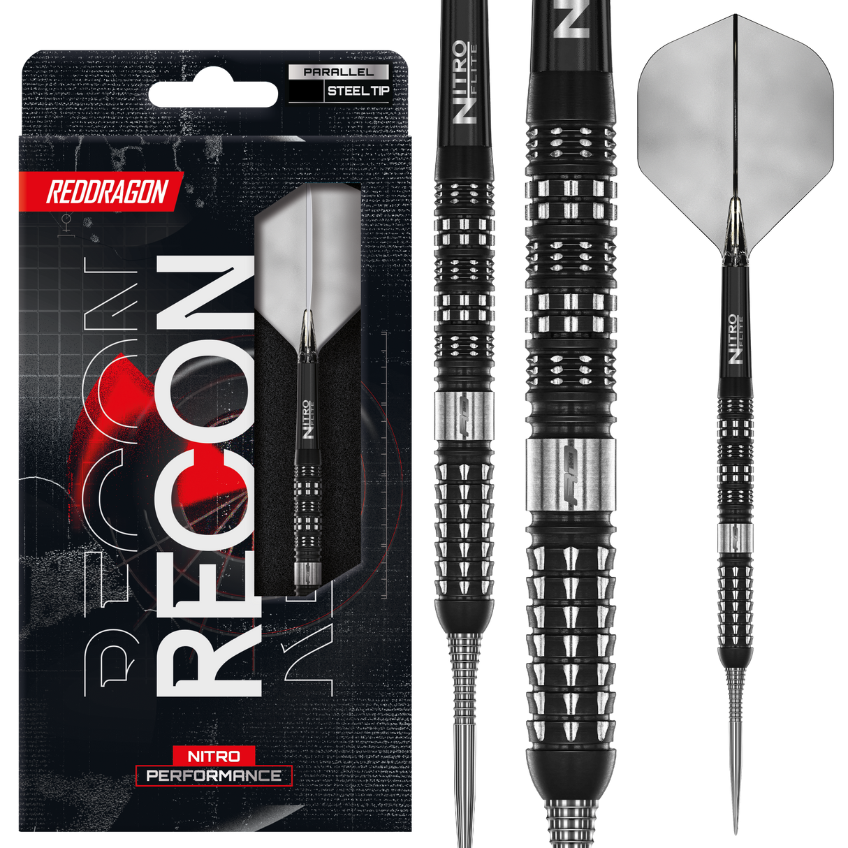Red Dragon - Recon Parallel - 90% Tungsten Darts