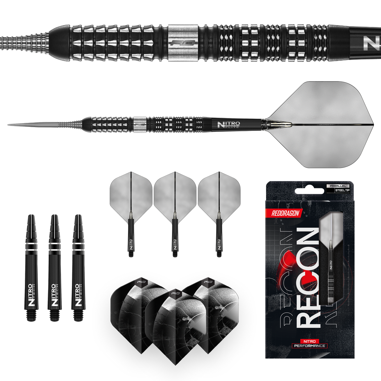 Red Dragon - Recon Parallel - 90% Tungsten Darts
