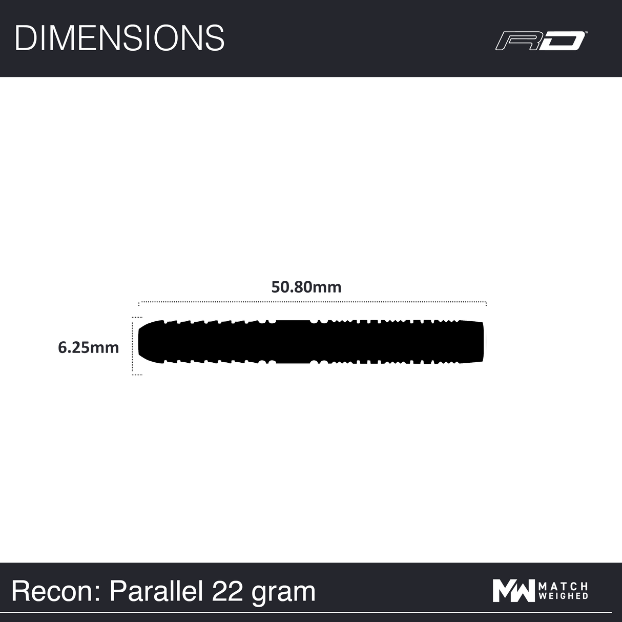 Red Dragon - Recon Parallel - 90% Tungsten Darts