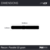 Red Dragon - Recon Parallel - 90% Tungsten Darts