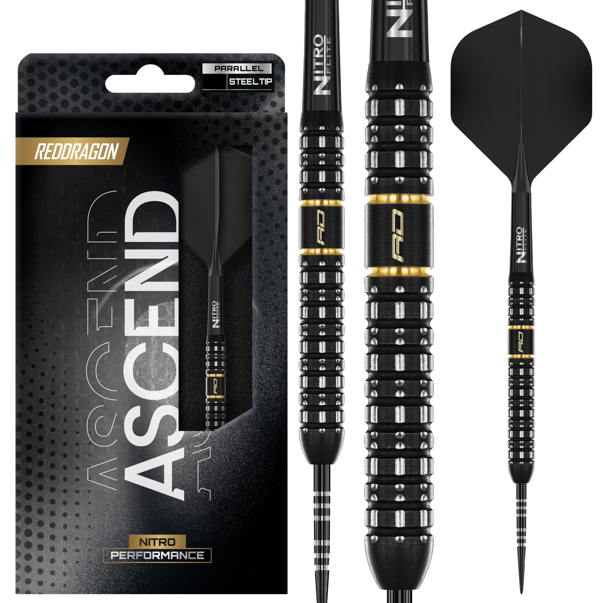 Red Dragon - Ascend Parallel - 90% Tungsten Darts