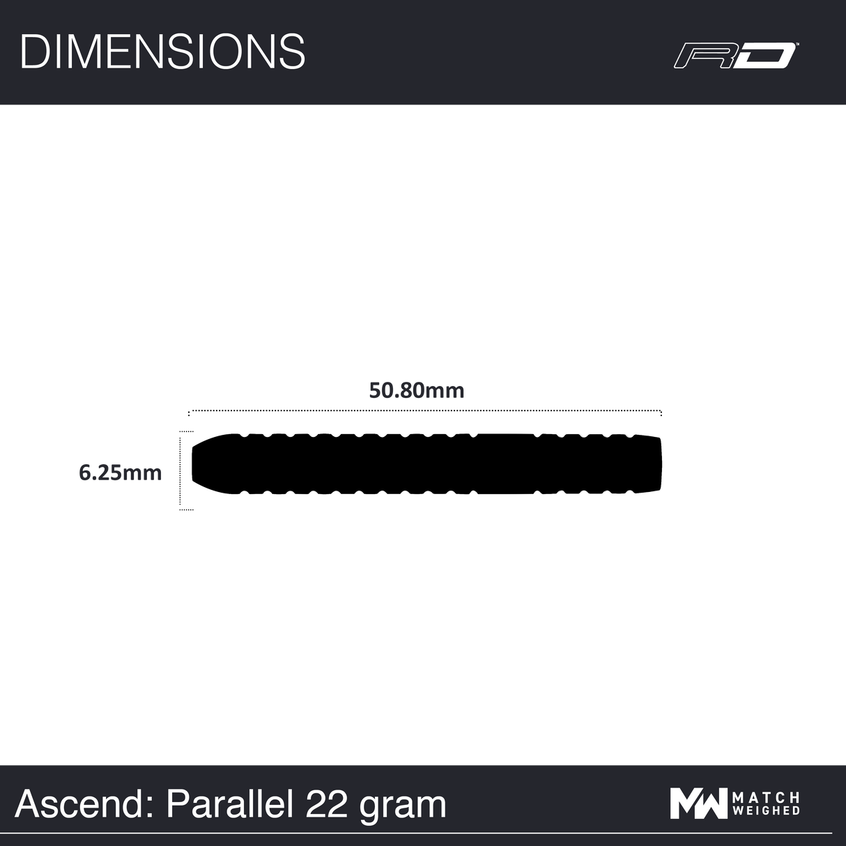 Red Dragon - Ascend Parallel - 90% Tungsten Darts